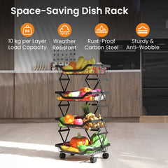 Cheston storage trolley - versatile for multiple uses