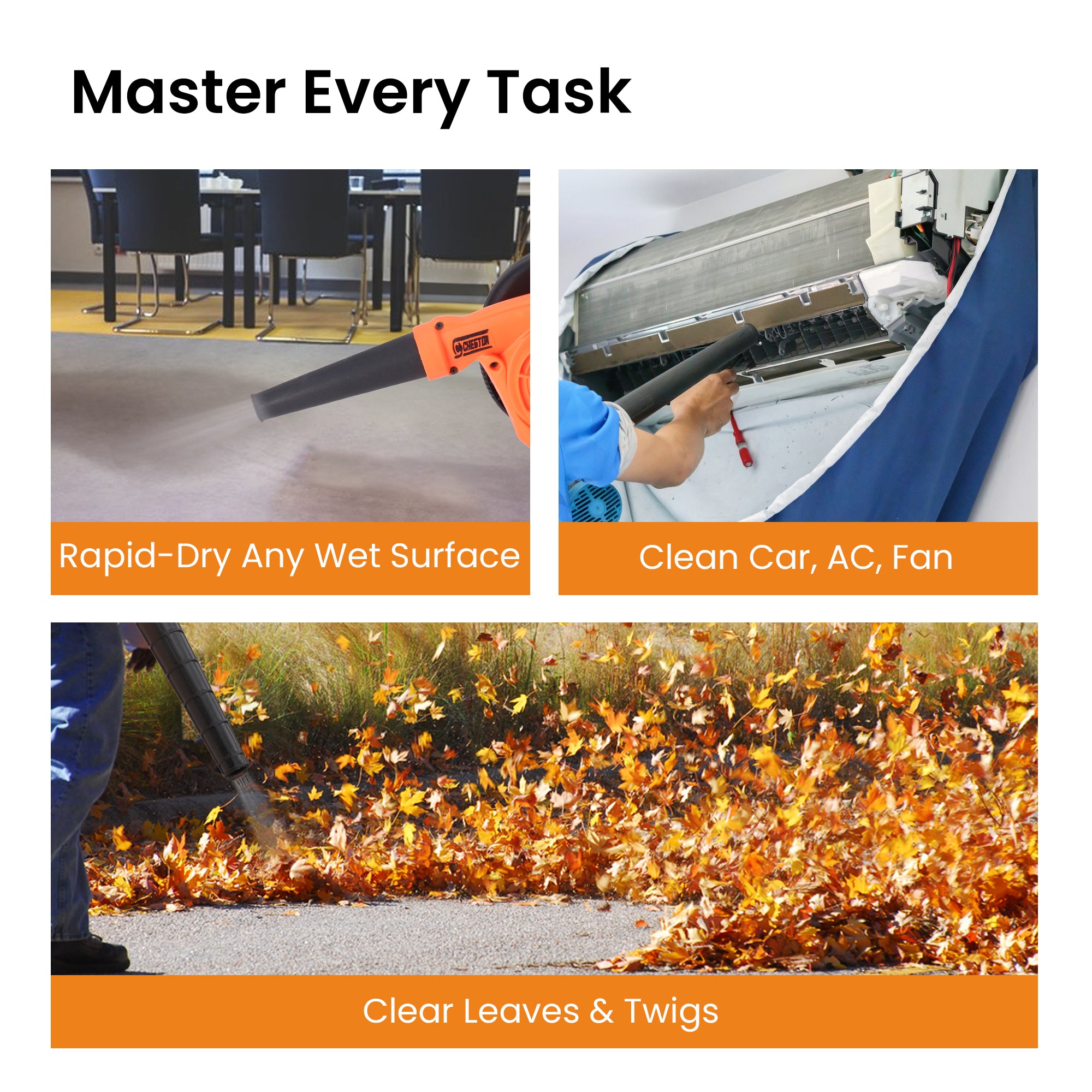 Cheston leaf blower - Dusting PC components