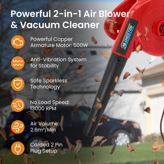 Cheston leaf blower - Durable dust cleaner for electronic devices