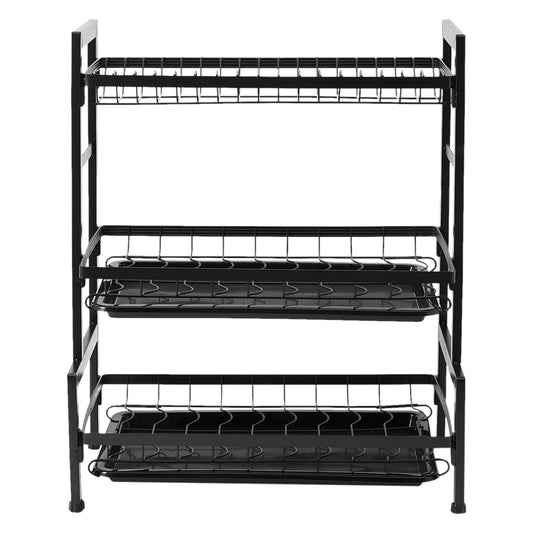 Cheston stainless steel dish drying rack - Space-saving design