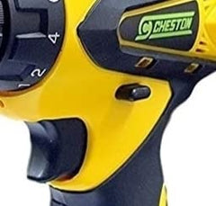 CHESTON Cordless Drill Heavy Plastic CHD-812 1.5 Screw Driver 10mm Keyless Chuck 12V with 1 Battery Power & Hand Tool