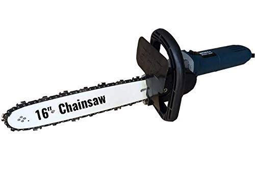 Cheston Electric Chainsaw Bracket Adapter Set for Angle Grinder Machine Woodworking Tool 16inch…