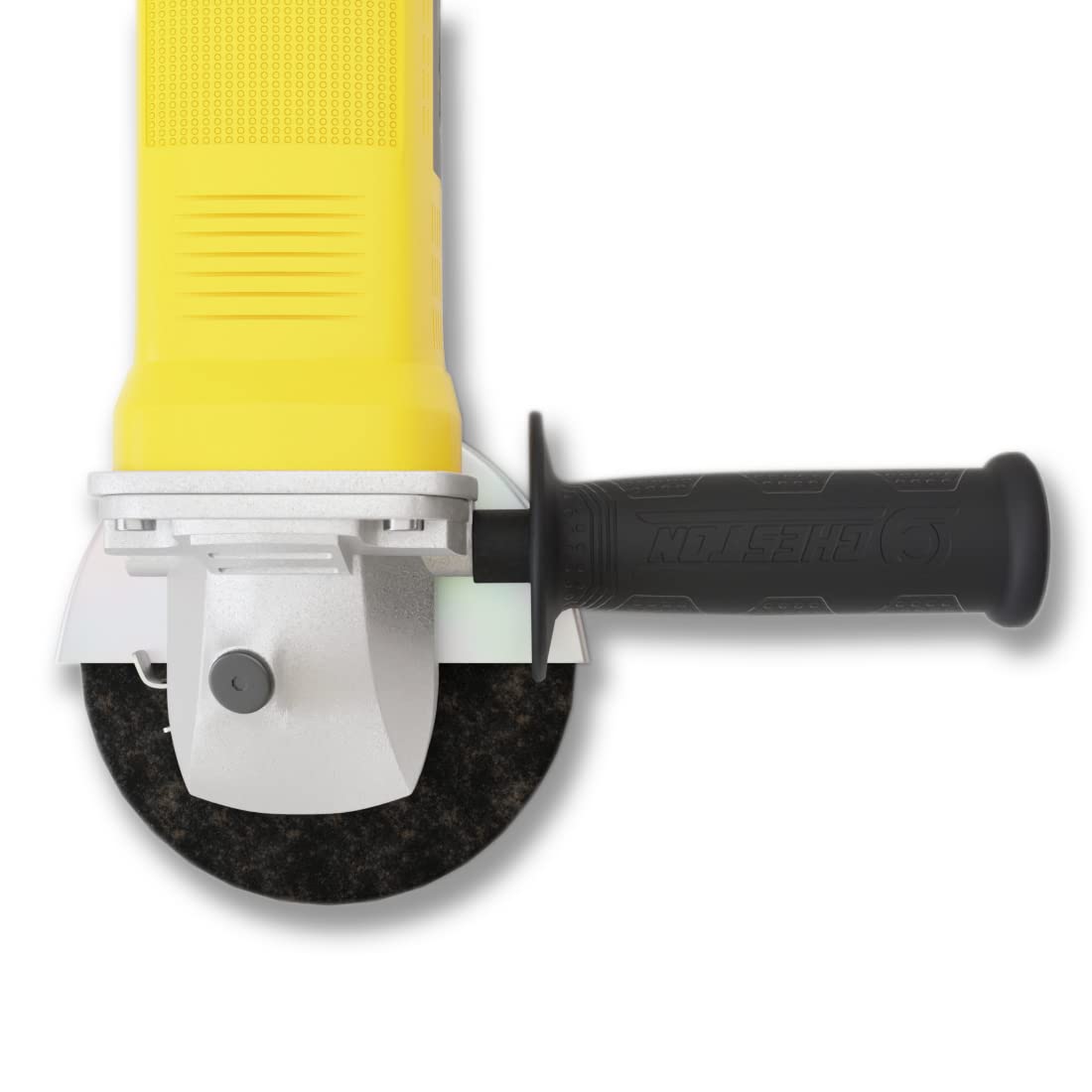 Cheston Angle Grinder for Grinding, Cutting, Polishing (4 inch/100mm), 850W Yellow Grinder Machine with Auxiliary Handle