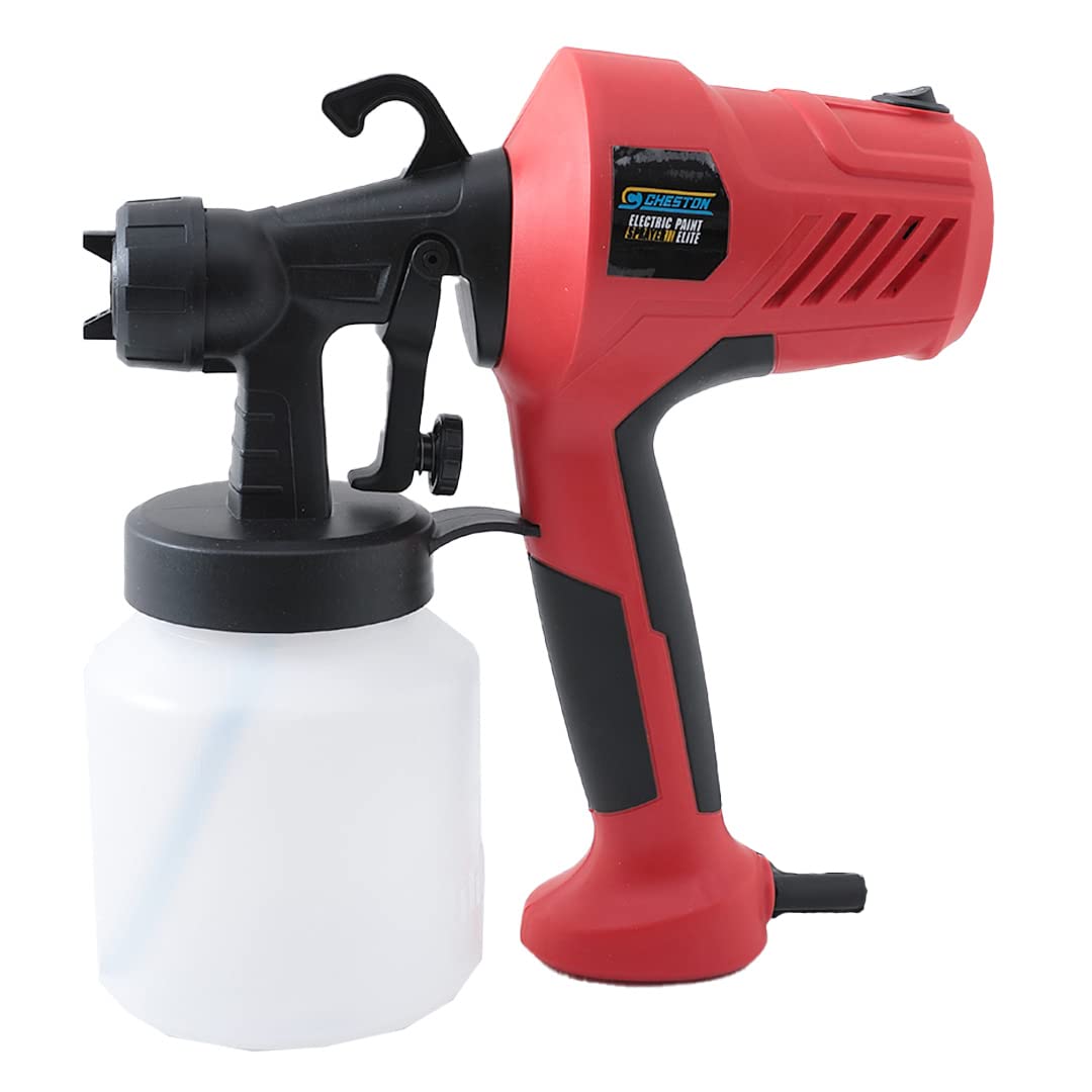 Cheston Electric Paint Sprayer Gun | 400W 800ML Capacity with Flow Control | Airless Finish | Maximum Flow 500 ml/min | for DIY Projects Spray Gun Machine