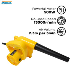 Cheston 600W Air Blower for Home | Speed 13000 r/min | Multi-Utility Machine for Cleaning Dust | Vacuum Cleaner for Home