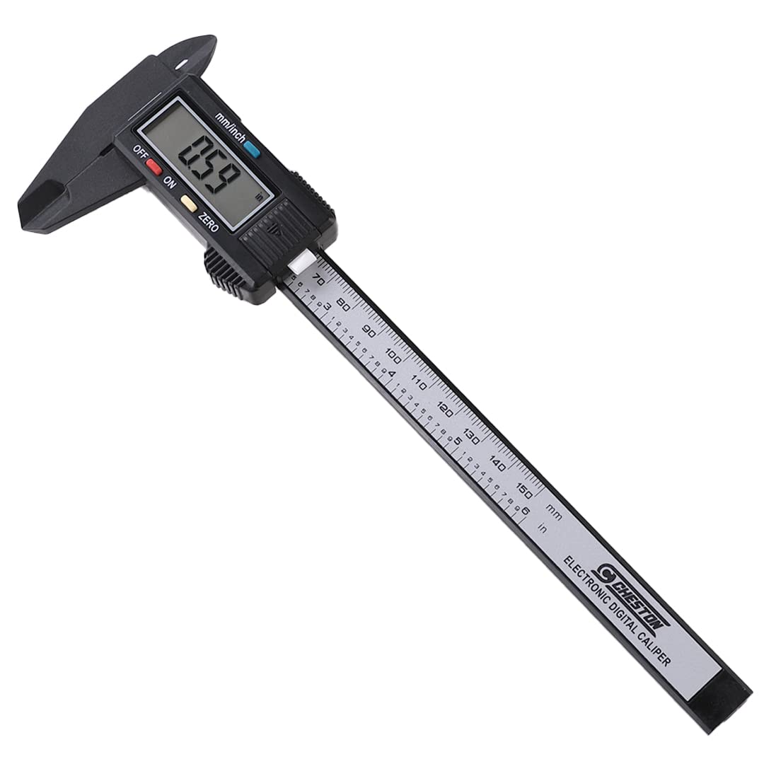 Cheston Digital Vernier Caliper | Durable & Rust Proof Stainless Steel Body | LCD Display | Precision Measurement With Zero Calibration | Accuracy ± 0.02 mm / <0.001 | With Battery