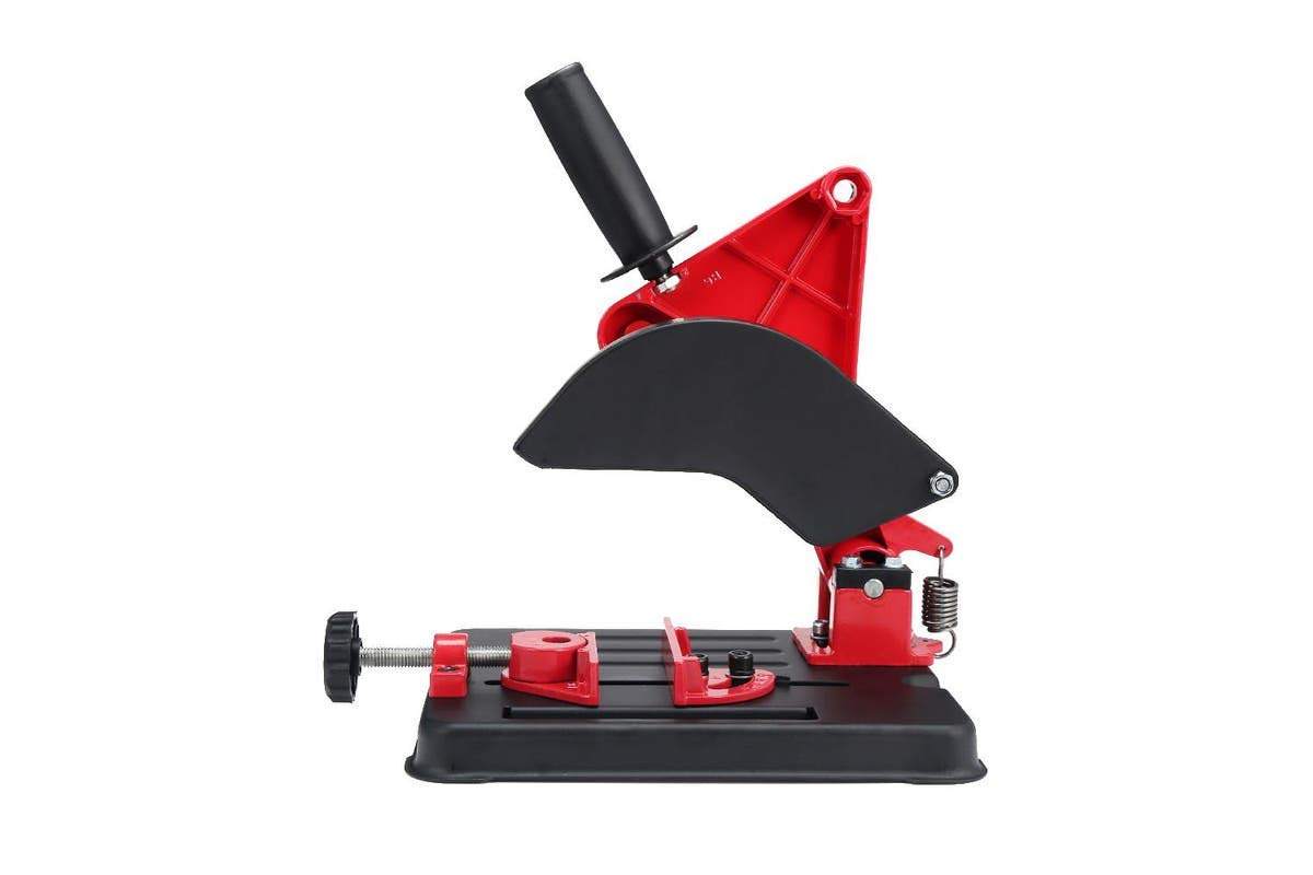 Cheston Angle Grinder Stand for 4/5 Inch (115mm/125mm) (Red)