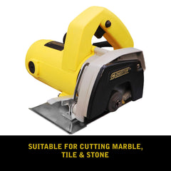 Cheston Marble Tile Stone Cutter Machine Capacity 110MM 1050 W 12000 RPM(Yellow)