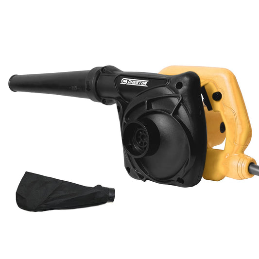 Cheston 900W Variable Speed Air Blower for Home|Speed 16000RPM Air Volume 3.8m³/min|Blower Vaccum Cleaner 2 in 1|Dust Cleaner for Home Professional use (Yellow) (Air Blower with Bag)