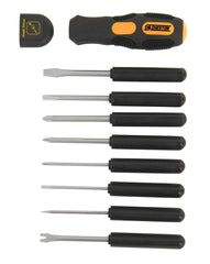 Cheston Screwdriver Set with Interchangeable Barsblades 8pc Screwdriver for home Long Blades Repair Sturdy & Compact Kit for Fixing Electronics, Laptops, Machines PC | Multipurpose Hand Tool Kit