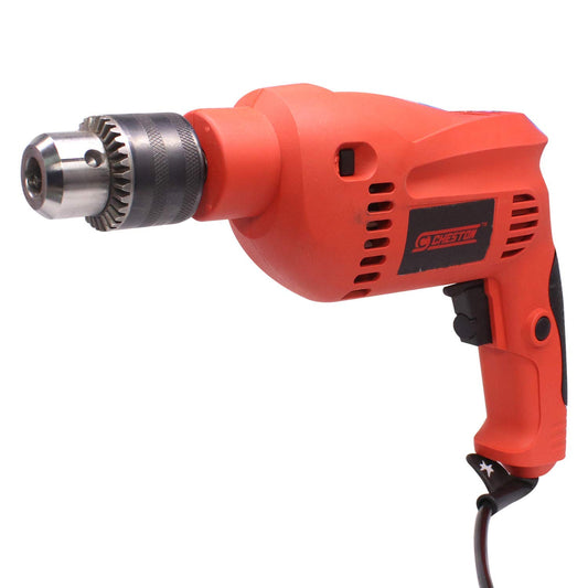 Cheston Impact Drill Machine 13mm Chuck with Reversible and Variable Speed Screwdriver and Hammer For Home & Professional