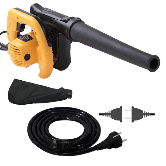 Cheston 900W Variable Speed Air Blower for Home|Speed 16000RPM Air Volume 3.8m³/min|Blower Vaccum Cleaner 2 in 1|Dust Cleaner for Home Professional use (Yellow) (Air Blower with Extension Cord)
