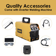 Cheston Welding Machine Portable CHWM-238 Digital LCD Display Hot Start Anti Stick DC Inverter Welding Machine/Welder.