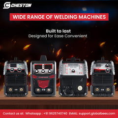 Cheston 200A Inverter Welding Machine IGBT LED Display Hot Start Welder Tool with Welding Cables, Goggles, Welding Rods & Other Accessories (2023 New & Improved Edition)